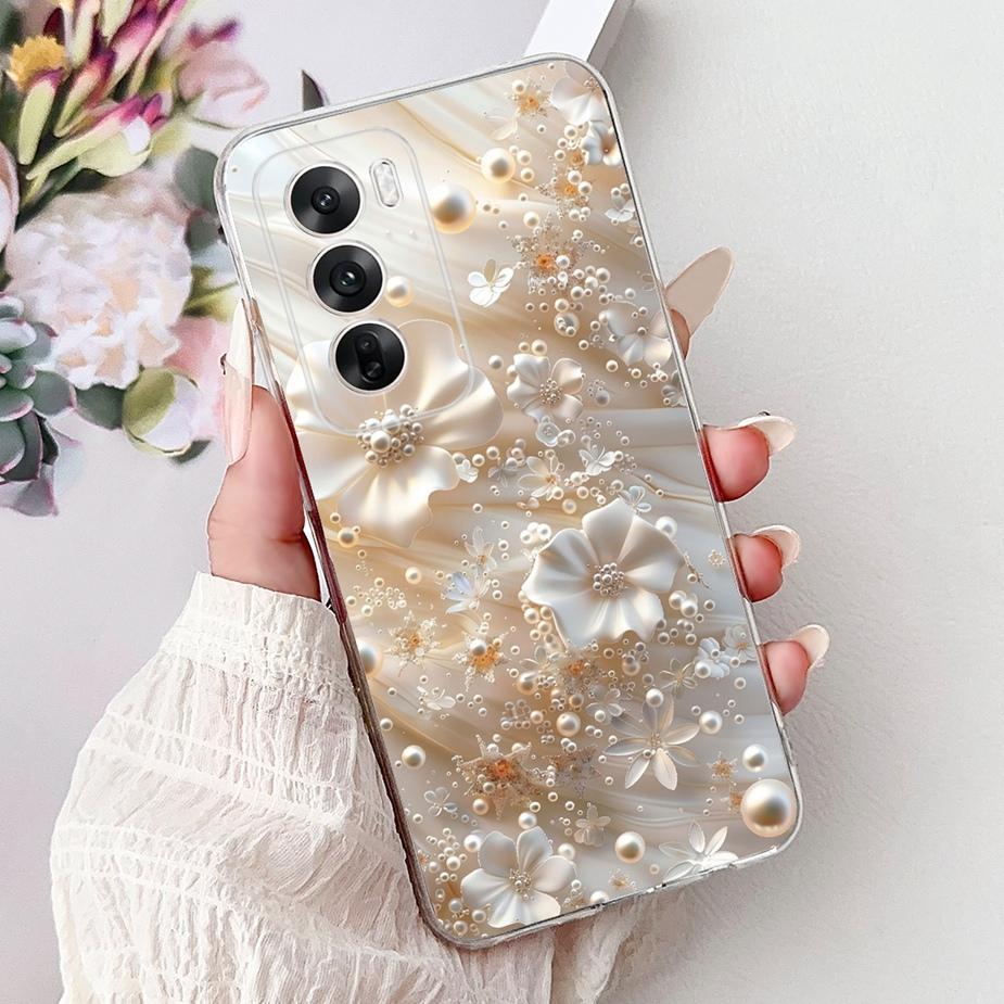 Für Oppo Reno 12 5G Hülle CPH2625 Cooles Design Mode Bemalte Abdeckung Weiche Dünne Handyhülle Für Oppo Reno 12 Pro Reno12 Fundas Coque