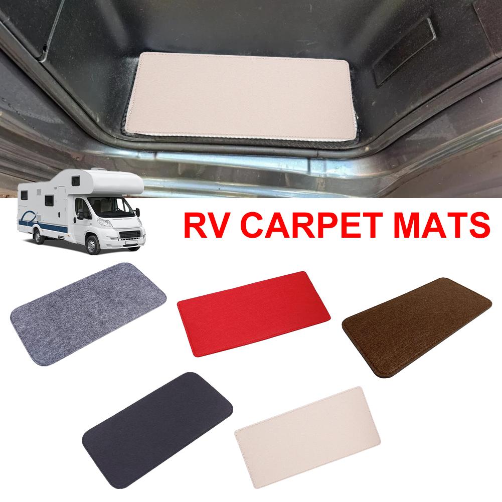 Universal RV Carpet Mat, Anti-Slip Floor Replacement for RV Camper Van Trailer, Durable Driver Cab Door Step Protection