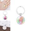 New Crown Unicorn Time Gem Simple Pendant Keychain Bag Charm Zinc Alloy