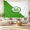 VfL Wolfsburg FC Wall Tapestry, Soft Fabric Wall Hanging, Decorative Backdrop For Bedroom Home Wall Art