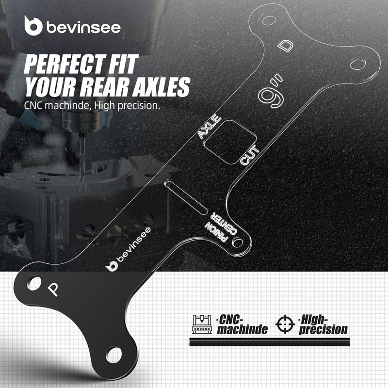 For Ford 9-inch Rear End Axle Tube Narrowing Guide Rearend Pinion Tool, for Ford Mustang/Bronco/Granada/F100/F150/Fairlane