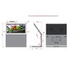 L-Shaped Touch All-in-One Interactive Floor-Standing Display Screen Terminal