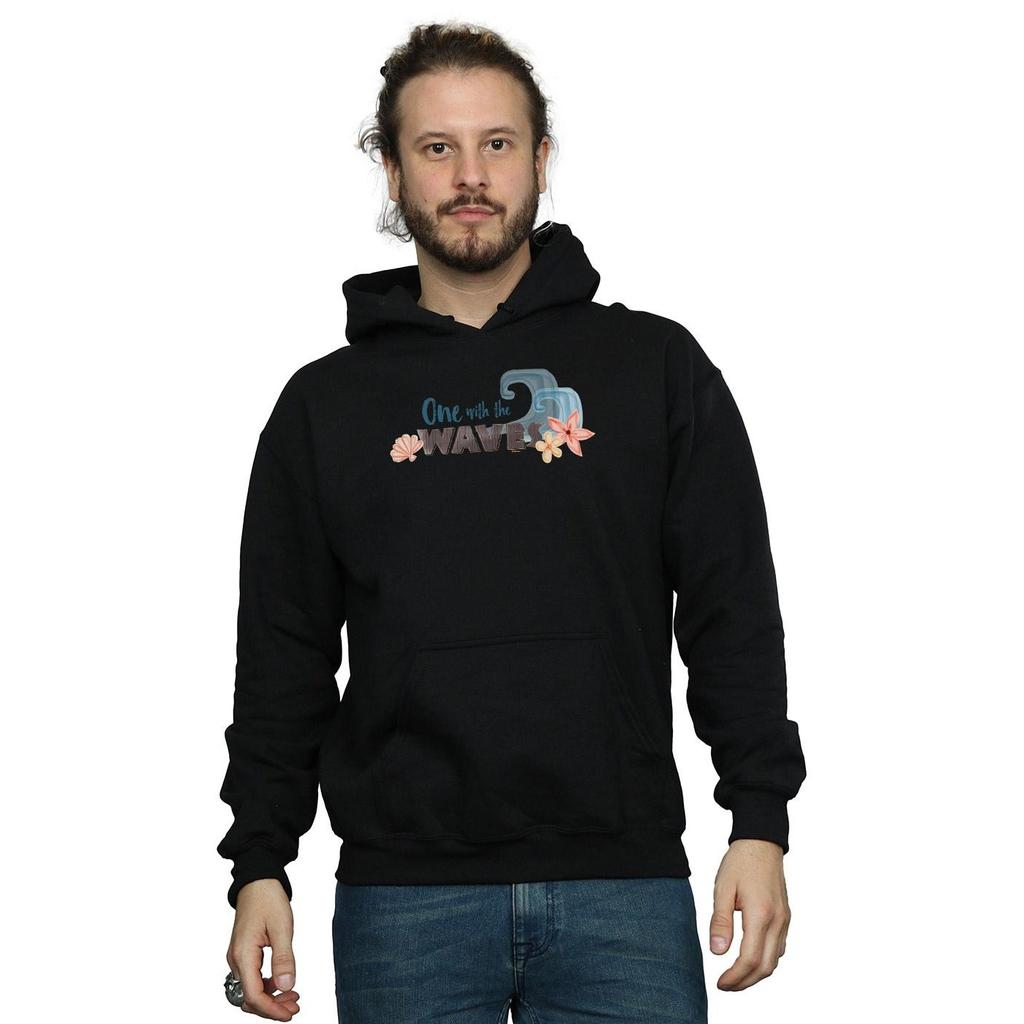 Disney Mens Moana One With The Waves Hoodie