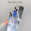 Date a Live Mio Takamiya White Translucent Mobile Phone Case for iPhone 17 16 15 14 13 12 11 X XR XS Air Pro Max Plus Colorful