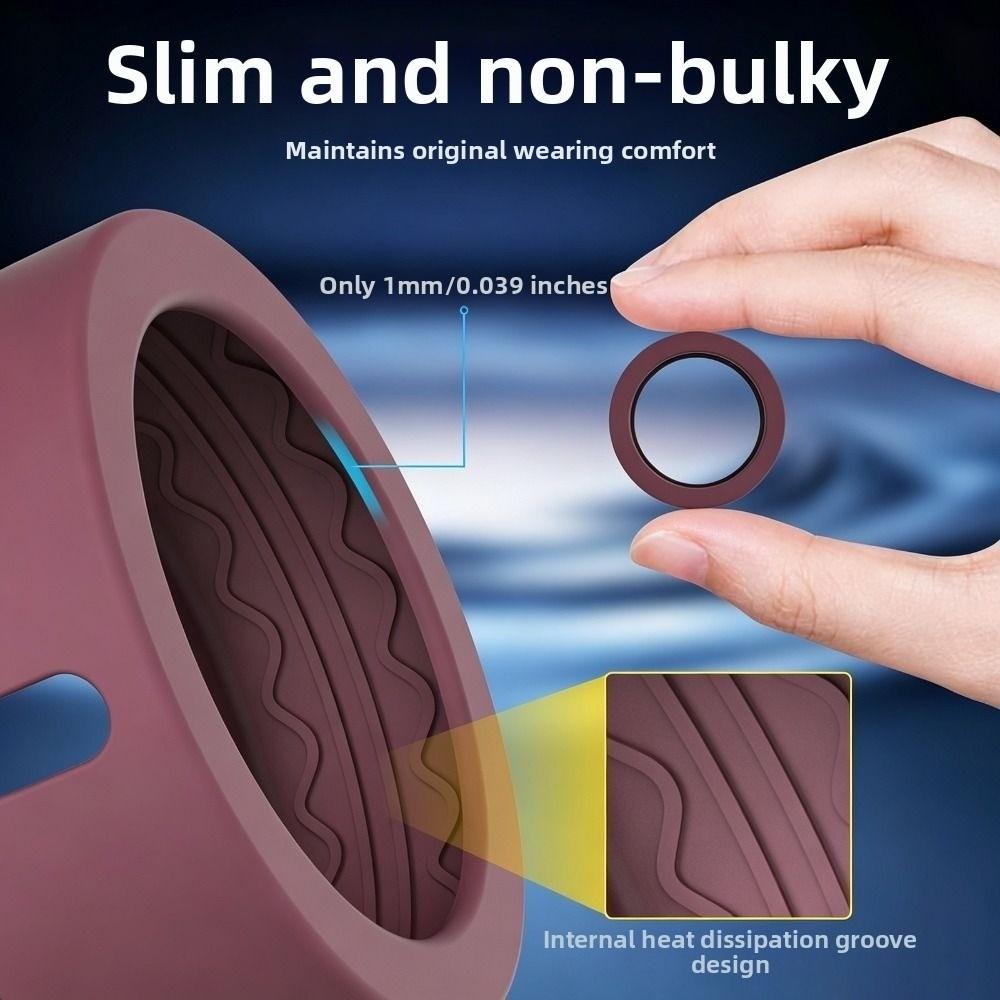 Elastic Ring Protector Anti Fall Smart Ring Protective Case for Oura Ring 4 Smart Ring Accessories
