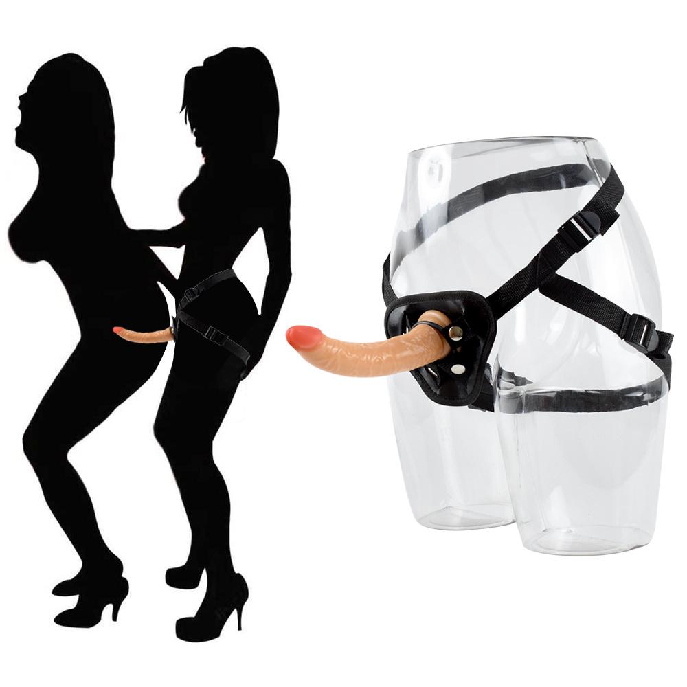 Wearable Dildo Sex Toys   Strap On Penis Realistic Penis Pegging Femdom Slave Anal Plug Suction Dick Fourth Love