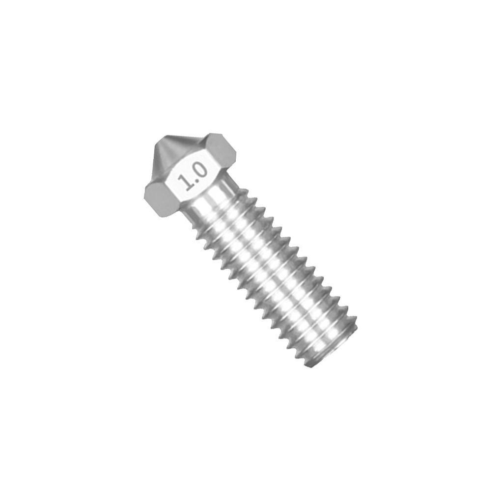 3D Printer Nozzle 1\.75mm Extruder Large Nozzle M6 Threaded 3D Printer Parts, Brass, 0\.4mm, Gold