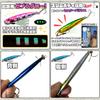 Metal Proven Set Equipped with Strong Shore Short Short Assist Rod TACKLAND Jigs, Colors, 5-Piece (30g, 40g, 60g), Hooks, Lure, Jigging, LSJ, Drag,