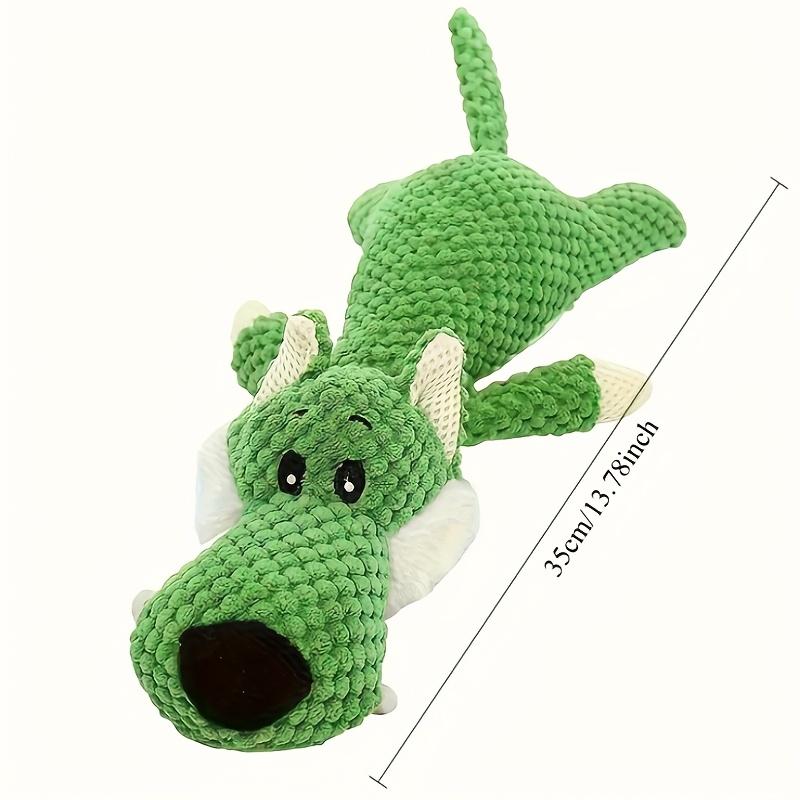 Plush Squeaky Dog Toy Soft Chew Toy for Small To Medium Dogs Interactive Pet Toy for Teething and Boredom Relief