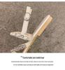 Women's 2024 Summer Rhinestone Pearl Flat Sandals - Korean Style Temperament Casual Shoes
