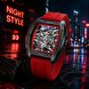 SKMEI 7068 Fashion Quartz Watches For Men 30M Waterproof Women Cool Wristwatch Creative Dial Light Hands Clock Street Style