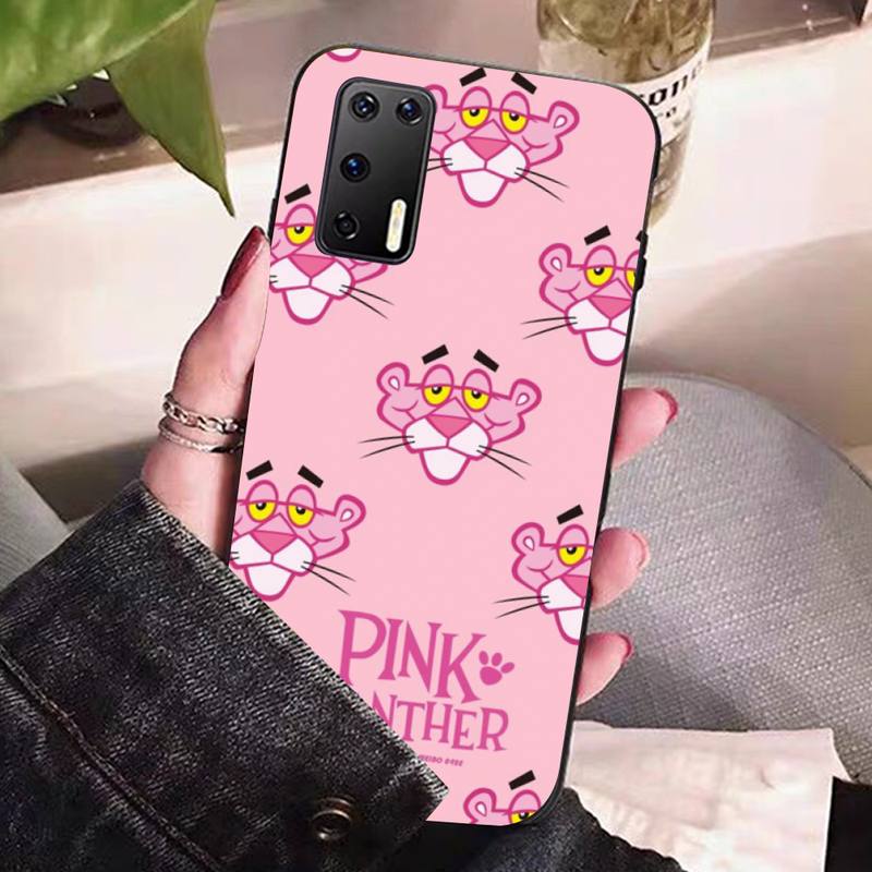 

Чехол для телефона «Розовая пантера» Мягкий силиконовый чехол для Huawei p 30lite p30 20pro p40lite P30 Capa HuaweiY52018