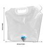Portable Water Bag with Spout Folding Container Outdoor Camping Households Travel Refillable Dispenser Accessories