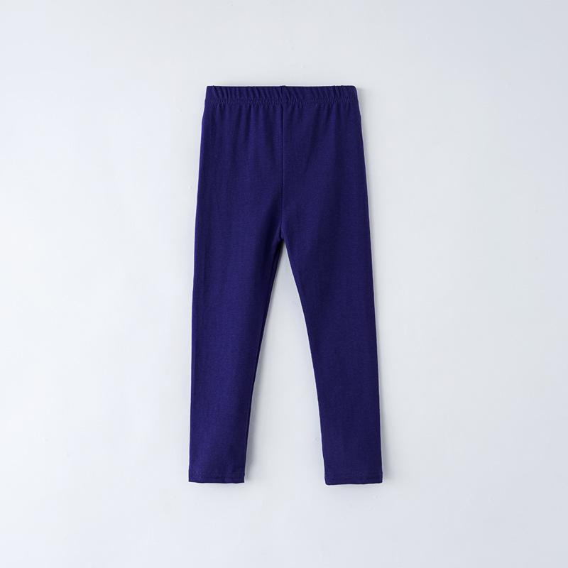 Girls' Leggings for Summer Made of Pure Cotton Worn Thin and Slim Fit for Children