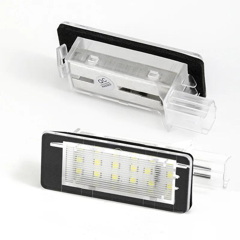 

2 шт. светодиодные фонари подсветки номерного знака для Renault Scenic 2 3 Fluence Captur Espace 4 Grand Modus Zoe BFM Laguna Sport Tourer