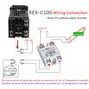 Digital LCD PID REX C100 Temperature Controller Set + K Thermocouple + Max.40A SSR