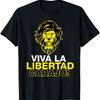 Libertarismus Viva La Libertad Carajo Milei Präsident t-shirt