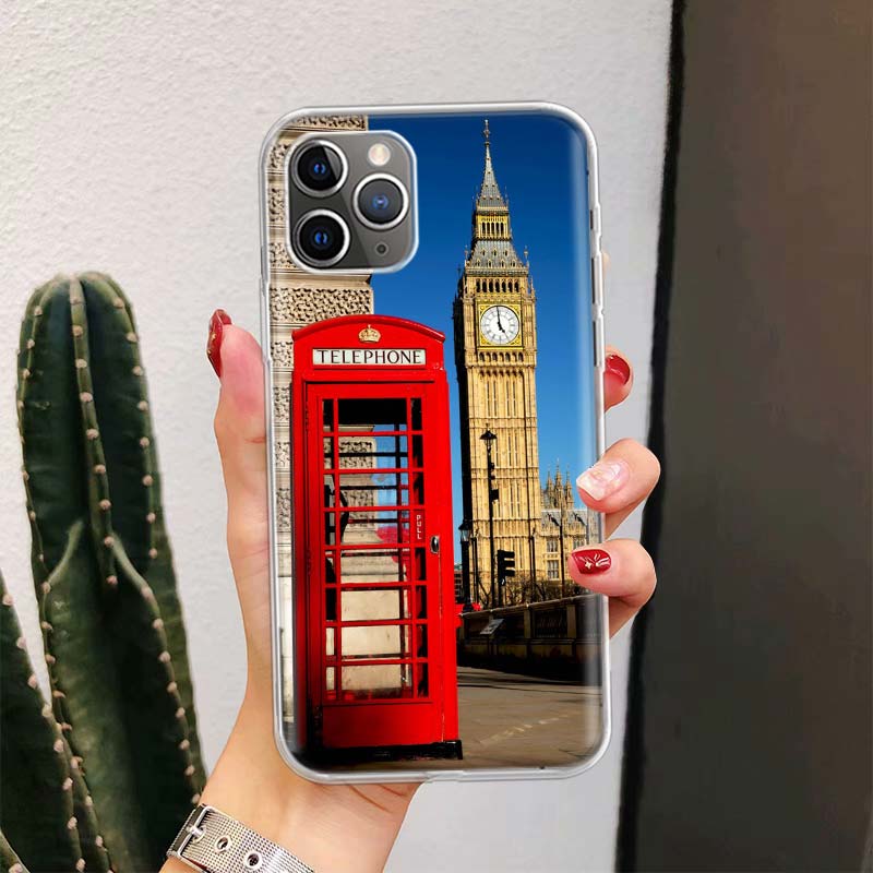 London United Kingdom England Flag For iPhone 17 Air 16 15 14 Plus 13 Mini 12 11 Pro Max Phone Case 16E 7 Print 8 SE Fundas Cove