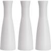 Tall Tapered Plastic Flower Vase, Small Bud, Decorative Flower Vase, Home Decoration, Centerpieces, Bouquet Arranging, Connected Tubes (Wide Vase)