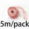 (5Meter/pack) 2.5cm Wide Edge Ribbon Organza Ribbons Wedding Party DIY Crafts Bride Accessories Gift Wrap Xmas DIY Hair