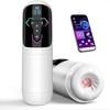 Heizung Automatischer Männlicher Masturbator KI & App-Steuerung Blowiob-Maschine Pocket Pussy Penis Pumpe LCD-Anzeige Sexspielzeug für Männer