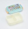 Skater Lunch 450ml with a Soft Single Made In Colorful Size for Boys and Girls Children's Box, Capacity, Dome-Shaped Lid, Tier, Japan, Peach, 26,