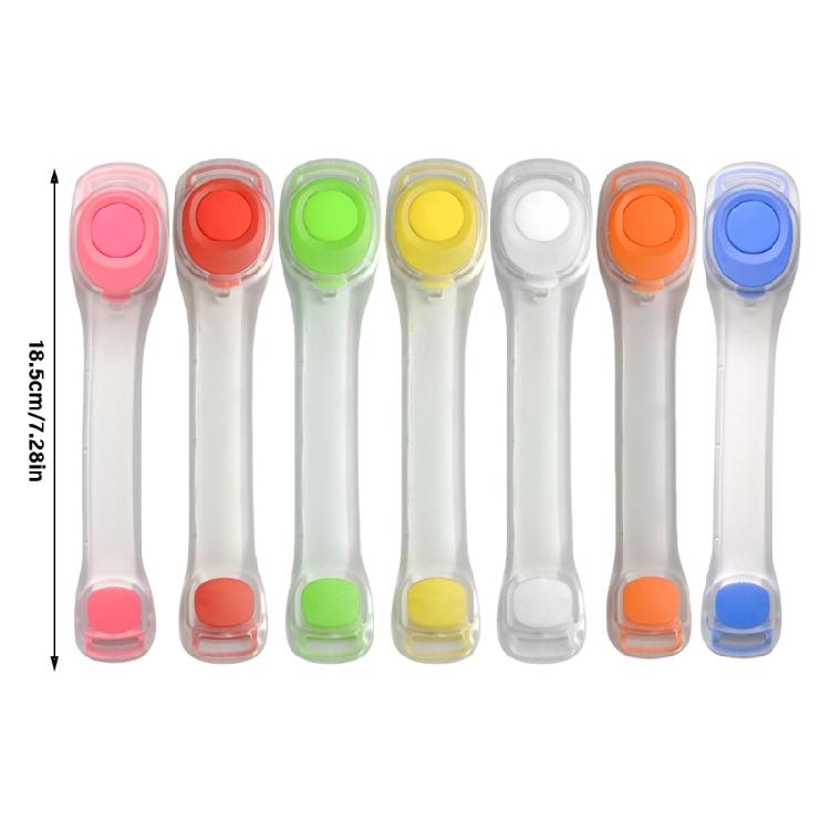 Tragbarer Laufarmgurt LED Armband Radfahren Sicherheitsarmband LED Armband Reflektierende LED Licht Armbänder Einfach zu bedienen