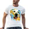 Pure Gold Golden Retriever Art by Sharon Cummings TShirt Casual Loose Daily Wear TShirt