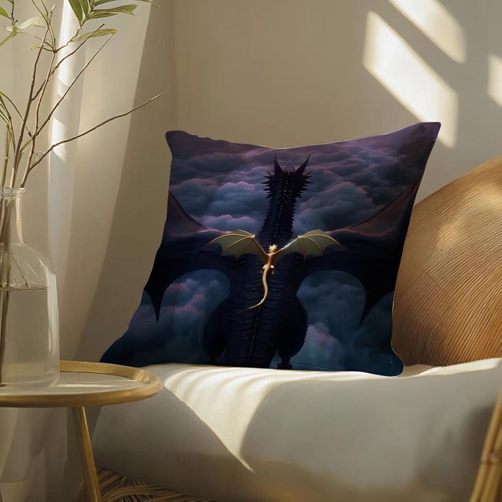 F-Fourthw-Wingdragon Pillow Case Pillowcase, Double-Sided Printed, Sofa Cushion, Bedroom Headboard