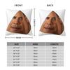 Obamium Obama Triangle Pyramid Square Pillowcase Polyester Linen Velvet Printed Zip Decor Sofa Seater Cushion Cover Wholesale