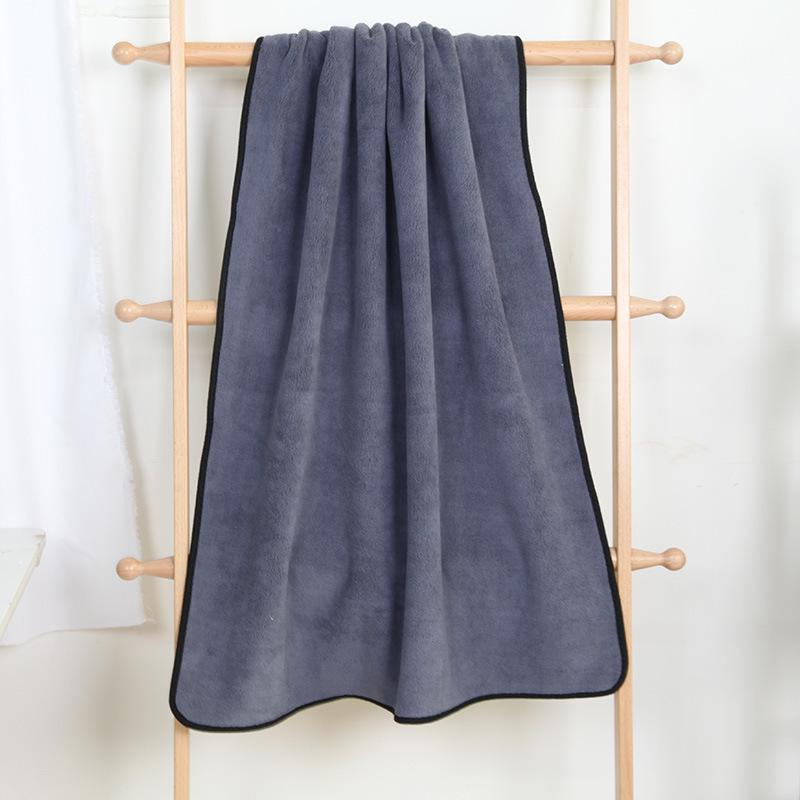 70x140cm Double-sided 600g Thick Absorbent Car Wash Towel for Glass Wiping