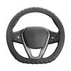 Silicone Steering Wheel Cover Suitable for 38cm Diameter Car Accessories Interior Steering Wheel Protective Decoration Universal