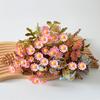 5 Stems Artificial Flowers UV Resistant Fake Wildflowers Faux Floral Arrangements for Wedding Indoor Ourdoor Home Garden Decoration