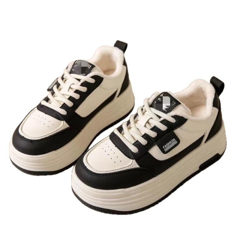 Vielseitige Sportbekleidung Freizeitschuhe mit dicker Sohle für Herbst und Winter, Vielseitige Schuhe für Damen