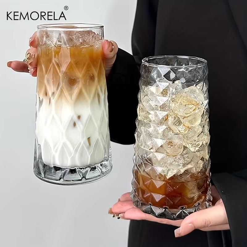 500ml Iced American Coffee Cup Very Suitable for - Whisky Diamond Mug Tea Cup Juice Glass Milk Water Cup Drinkware