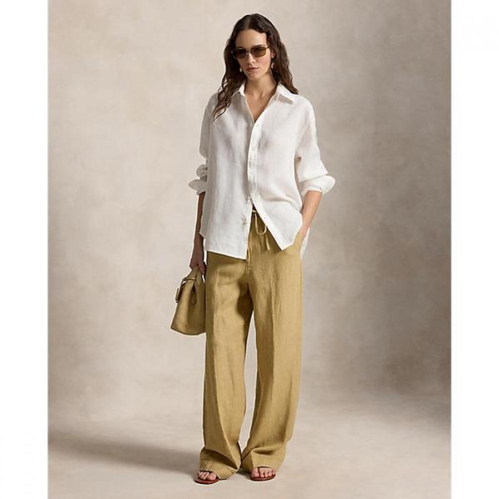 Polo Ralph Lauren Women S Linen drawString pantS Wmpopntndl20407260 XS
