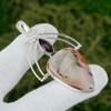 Sisters Day Deal Sterling Silver Crazy Lace Agate Gemstone Amethyst Boho Pendant