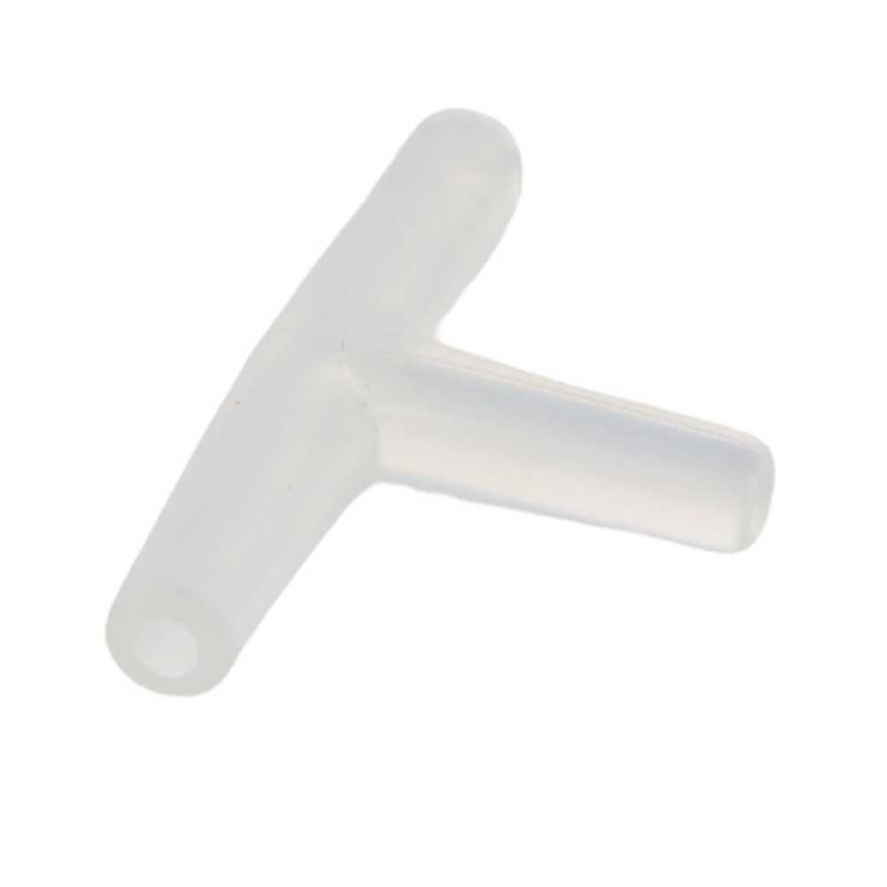 4mm Plastic For Fish Tank Line Tube Joints Air Pump Connector T Shaped Connectors Control Valve