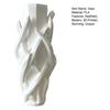 Boho Vase 3D Printed Modern Minimalist Flower Vase Tabletop Decorative Vase for Living Room Entryway Coffee Table Home Decor