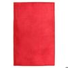 Living Room Rug Velvet Look Extra-soft Red 60x90