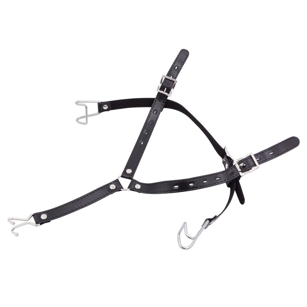 Mouth Gag Nose Hook Mouth Ball Gag Mouth Smsexy Sex Product Male and Female Slave Training Props Couple Game an Engine of Torture