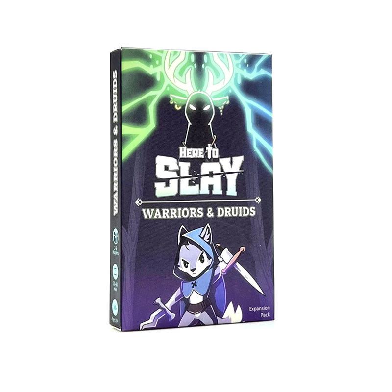 Here To Slay Masa Oyunu Uzantısı 2 Aile Partisi Basit Eğlence Oyun Kartı Solitaire