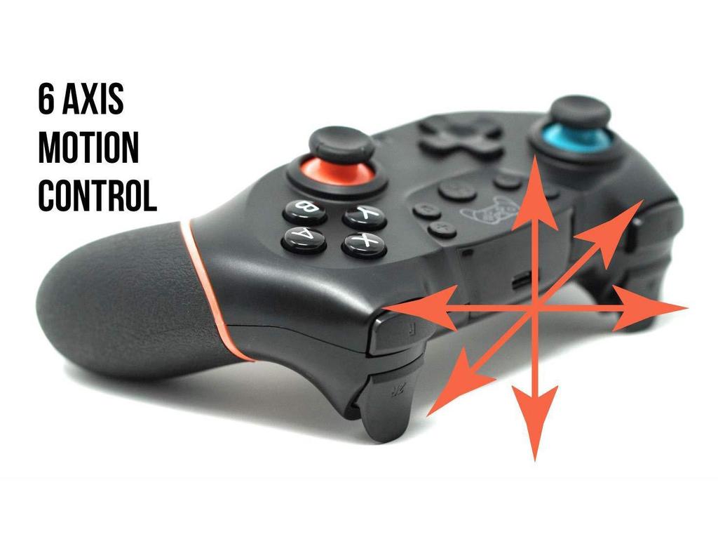Bluetooth Wireless Game Controller für SWITCH PRO mit Gyro-Unterstützung