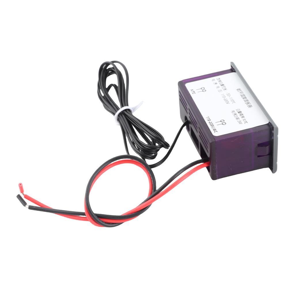 Eingebettetes Temperaturmessgerät Intelligentes digitales Temperaturanzeigefeld für Kühlschrank Tiefkühlschrank Kühlraum