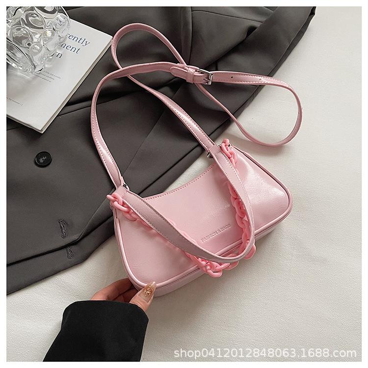 Premium Texture Small Bag Women's 2025 Summer New Popular Versatile Underarm Bag Fashionable Foreign Style Shoulder Messenger Bag