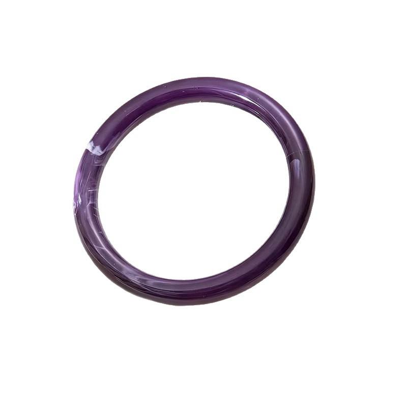 Color Smudging Imitation Jade Agate Resin Bracelet Women'S Retro Simple High-End Bracelet Personalized Jewelry