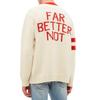Sweaters Men's White V Neck Moderate Other 577705-XKAVG-9133
