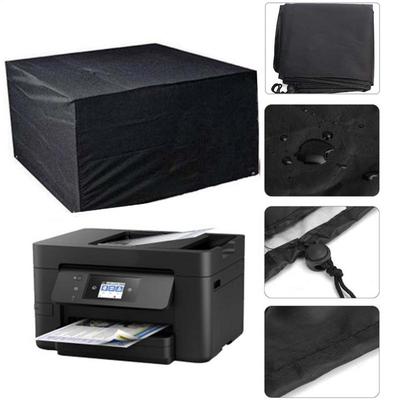 Black Polyester Fiber Printer Dust Cover Cloth 45cmx40cmx25cm Printer Washable Cloth Dust Cover for Workforce WF-3620