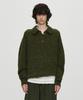 Hoite Het Mohair Polo Knit (Khaki)