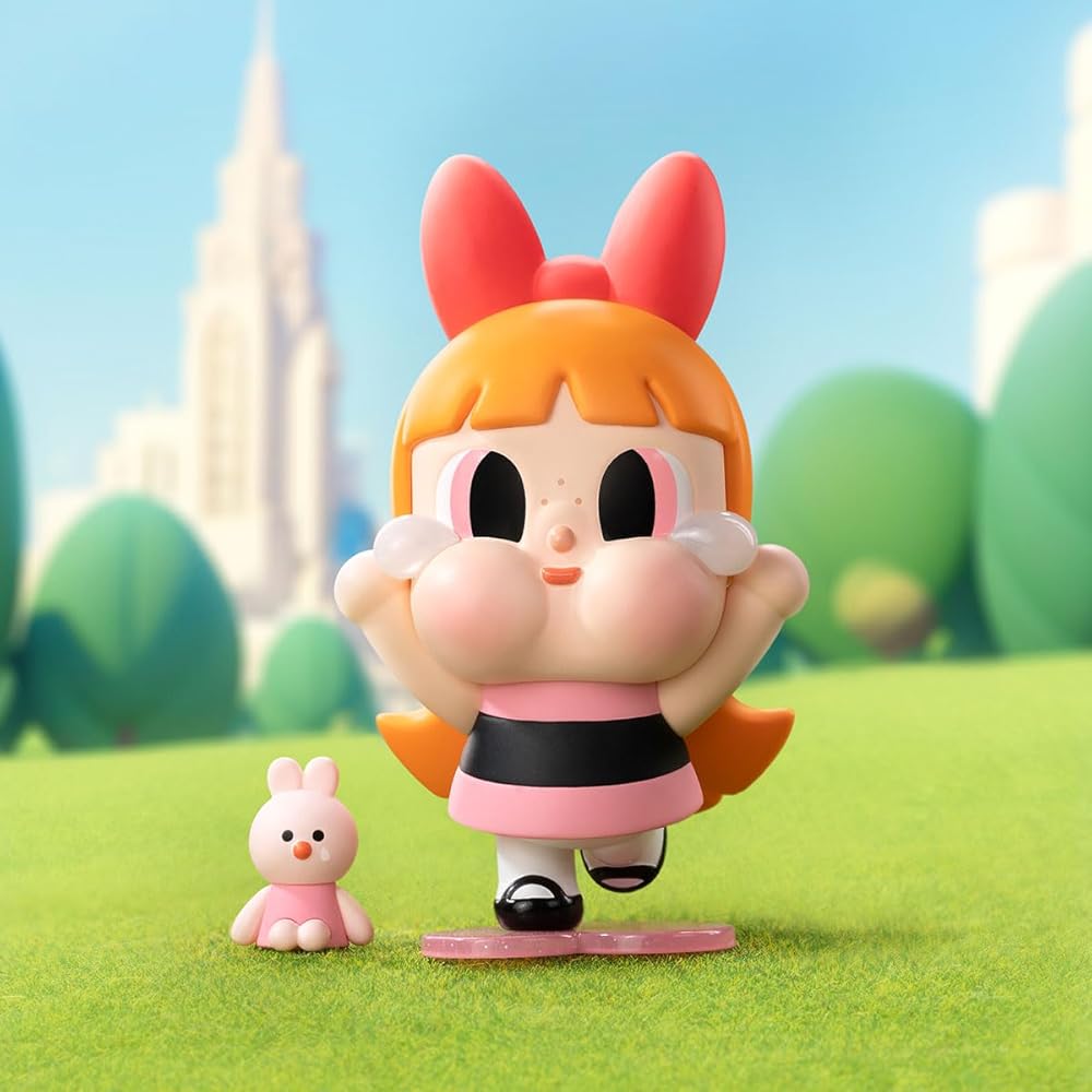 Popmart Crybaby Powerpuff Girls Series Blind Box Figure PVC Toy Collectible Character 1 Piece